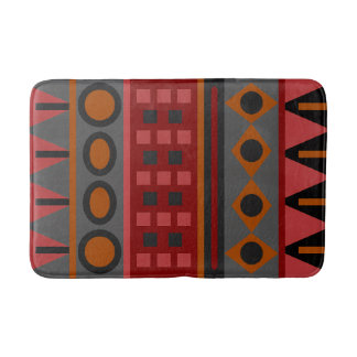 Tapis De Bain Tribal Bohème Coloré