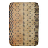 Tapis De Bain Tribal Brown beige   (devant Vertical)
