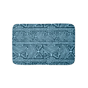 Tapis De Bain Tribal vintage ethnique, sans couture motif.