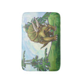 Tapis De Bain Triceratops Cadeaux & Accessoires (Devant (Vertical))