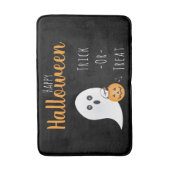 Tapis De Bain Trick Ou Traiter Happy Halloween Ghost Éffrayant (Devant (Vertical))