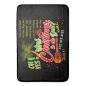 Tapis De Bain Trini Noël est de Best on BLACK (devant Vertical)