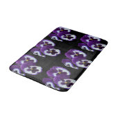 Tapis De Bain Trio de fleurs de sansy blanc pourpre : Natures Ha (Angle)