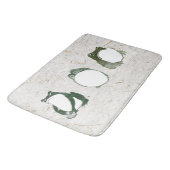 Tapis De Bain Trio de grenouilles japonaises grumeuses crapauds  (Angle)