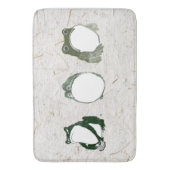 Tapis De Bain Trio de grenouilles japonaises grumeuses crapauds  (devant Vertical)