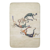 Tapis De Bain Trio de musicien de KOKOPELLI + vos idées (devant Vertical)