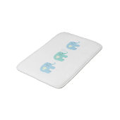 Tapis De Bain Trio d'Éléphants (Angle)