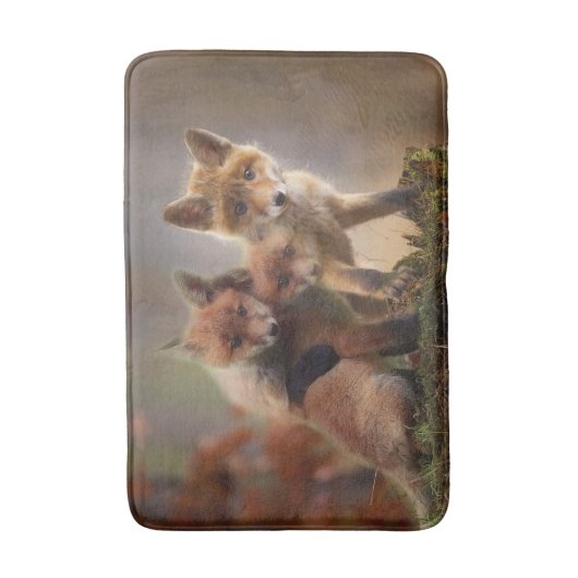 Tapis De Bain Triplets Foxy (Devant (Vertical))