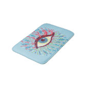 Tapis De Bain Trippy Oye Psychedelic Art (Angle)