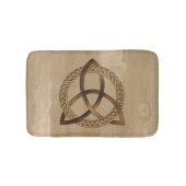 Tapis De Bain Triquetra Celtique Trinity Knot Bath Mat (Devant)