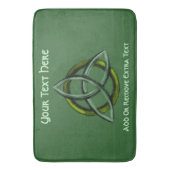 Tapis De Bain Triquetra (vert) (devant Vertical)