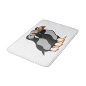 Tapis De Bain Trois adorables Puffin debout ensemble Carton (Angle)