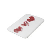 Tapis De Bain Trois coeurs (Angle)