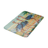 Tapis De Bain Trois Flamants roses (Angle)
