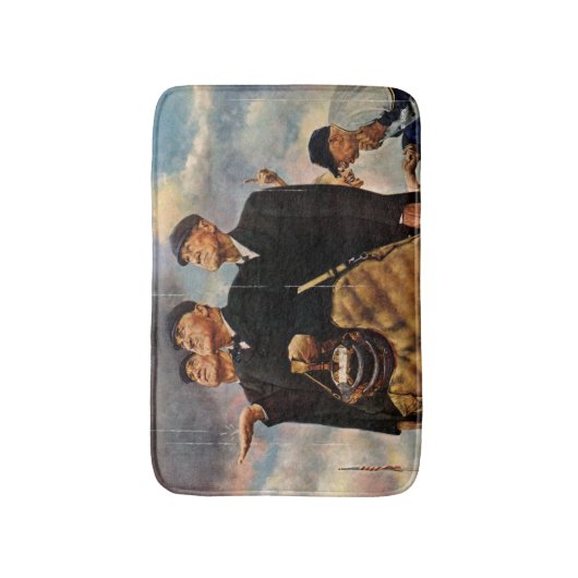 Tapis De Bain Trois juges (Devant (Vertical))