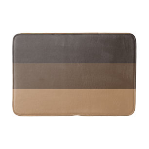 Tapis De Bain Trois nuances de café marron