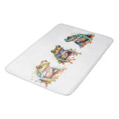 Tapis De Bain Trois Petits Grenouilles (Angle)