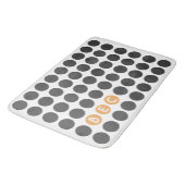 Tapis De Bain Trois points initiaux (Angle)