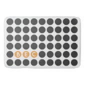 Tapis De Bain Trois points initiaux (Devant)