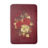Tapis De Bain Trois Roses de bijoux (Devant (Vertical))