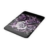 Tapis De Bain Trois Roses pourpres (Angle)