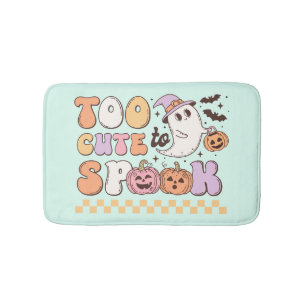 Tapis De Bain Trop mignon pour parler Halloween
