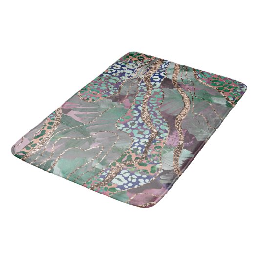 Tapis De Bain Tropical Batik Animal Glitter Glam 2 (Angle)