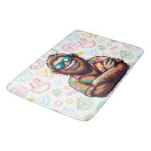 Tapis De Bain Tropical/beach yeti/bigfoot (Angle)