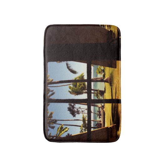 Tapis De Bain Tropical Fiji Beach Scene bmcna (Devant (Vertical))