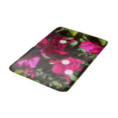 Tapis De Bain Tropical Floral Print, Retro Mood (Angle)