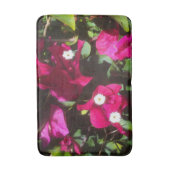 Tapis De Bain Tropical Floral Print, Retro Mood (Devant (Vertical))
