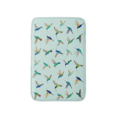 Tapis De Bain Tropical Hummingbirds (Devant (Vertical))