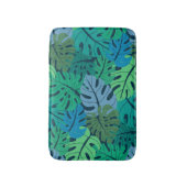 Tapis De Bain Tropical Jungle Palm Motif sans couture (Devant (Vertical))