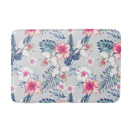 Tapis De Bain Tropical Orchid Floral (Devant)