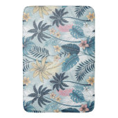 Tapis De Bain Tropical Palm Trees Monstera Beach (devant Vertical)