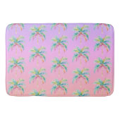 Tapis De Bain Tropical Sunset Palm Tree  (Devant)