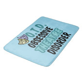 Tapis De Bain Trouble du théâtre obsessionnel (Angle)