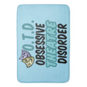 Tapis De Bain Trouble du théâtre obsessionnel (devant Vertical)