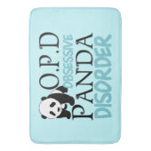 Tapis De Bain Trouble obsessionnel du panda (devant Vertical)