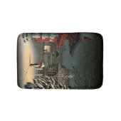 Tapis De Bain Tsuchiya Koitsu - Neige au temple de Nezu (Devant)