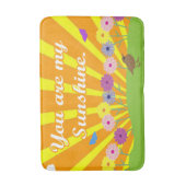Tapis De Bain Tu Es Ma Cuisine Sunshine (Devant (Vertical))