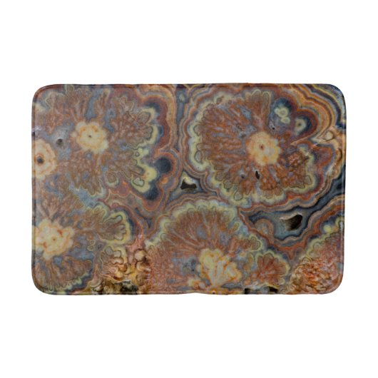 Tapis De Bain Tube à fleurs Onyx (Devant)