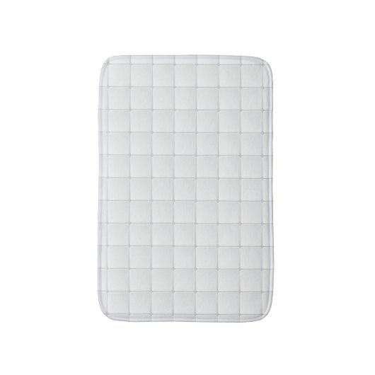 Tapis De Bain Tuile blanche (Devant (Vertical))