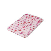 Tapis De Bain Tuiles de coeur (Angle)