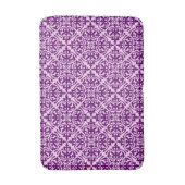 Tapis De Bain Tuiles marocaines - violet et orchidée (Devant (Vertical))