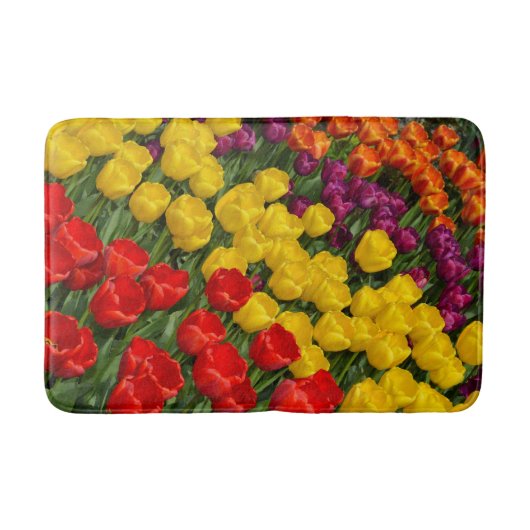 Tapis De Bain Tulipes colorées (Devant)