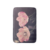 Tapis De Bain Tulipes en fleurs mignonnes -Personnalisées (Devant (Vertical))