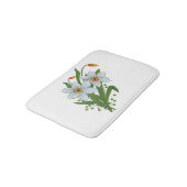 Tapis De Bain Tulipes et jonquilles Fleurs (Angle)