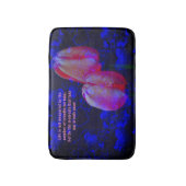 Tapis De Bain Tulips Hearts Life Attitude Taux d'inspiration (Devant (Vertical))