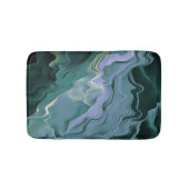 Tapis De Bain Turbulence bleue Acrylique pour l'art Abstrait (Devant)